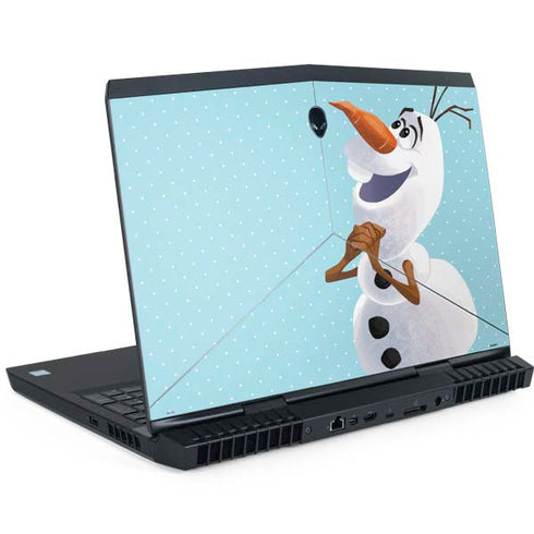 Disney Frozen Olaf Polka Dots Dell Alienware Skin
