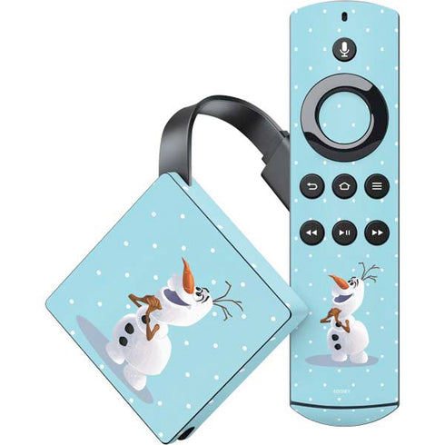 Disney Frozen Olaf Polka Dots Amazon Fire TV Skin