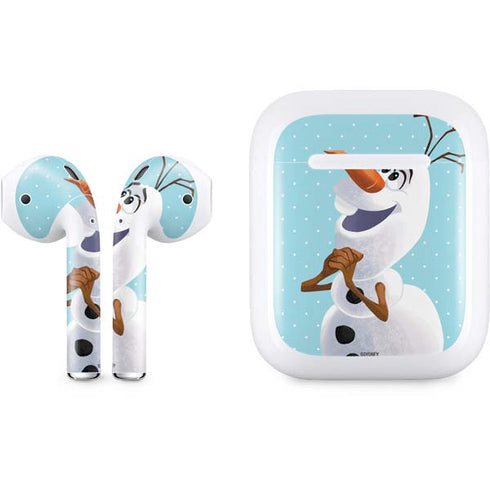 Disney Frozen Olaf Polka Dots Apple AirPods Skin