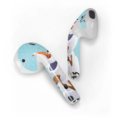 Disney Frozen Olaf Polka Dots Apple AirPods Skin