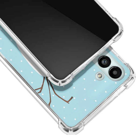 Disney Frozen Olaf Polka Dots Galaxy A13 5G Clear Case