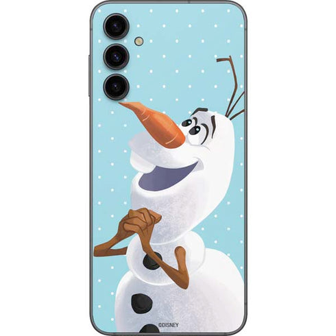 Disney Frozen Olaf Polka Dots Galaxy A14 5G Skin