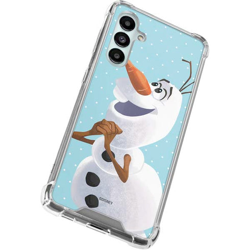 Disney Frozen Olaf Polka Dots Galaxy A16 5G Clear Case