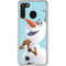 Disney Frozen Olaf Polka Dots Galaxy A21 Clear Case