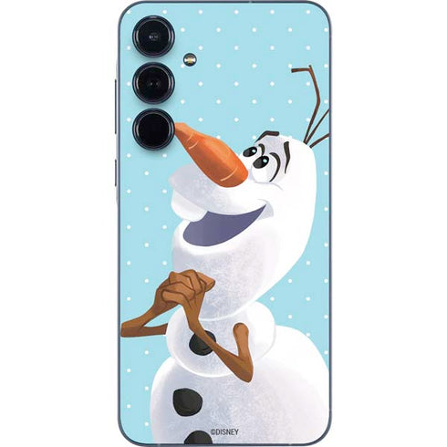 Disney Frozen Olaf Polka Dots Galaxy A36 5G Skin