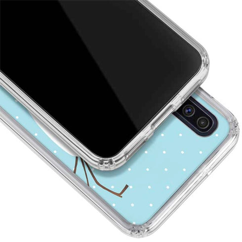 Disney Frozen Olaf Polka Dots Galaxy A50 Clear Case