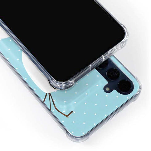 Disney Frozen Olaf Polka Dots Galaxy A55 5G Clear Case
