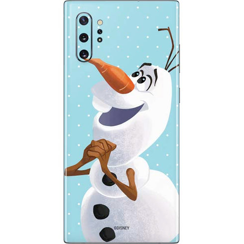 Disney Frozen Olaf Polka Dots Galaxy Note 10 Plus Skin