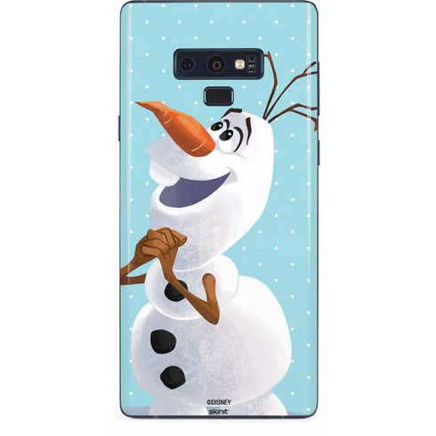 Disney Frozen Olaf Polka Dots Galaxy Note 9 Skin