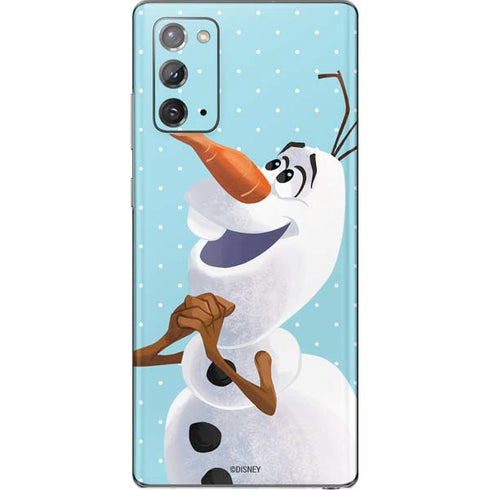 Disney Frozen Olaf Polka Dots Galaxy Note20 5G Skin
