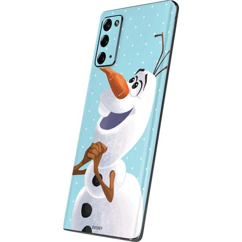 Disney Frozen Olaf Polka Dots Galaxy Note20 5G Skin