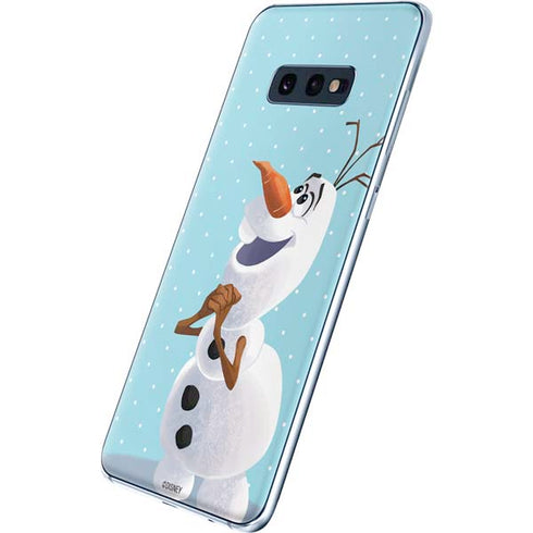 Disney Frozen Olaf Polka Dots Galaxy S10e Skin