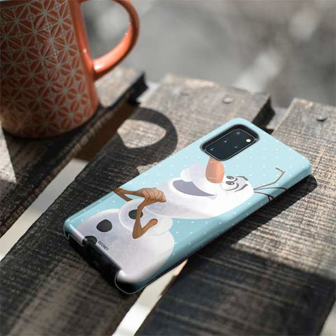 Disney Frozen Olaf Polka Dots Galaxy S20 Plus Pro Case