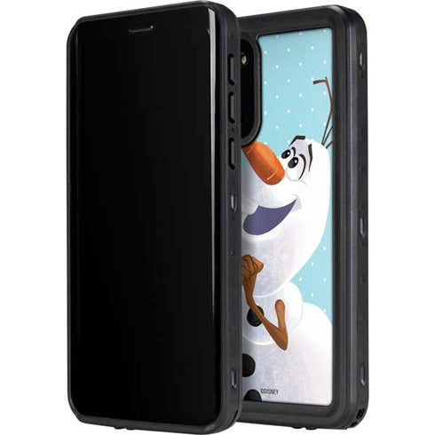 Disney Frozen Olaf Polka Dots Galaxy S20 Plus Waterproof Case