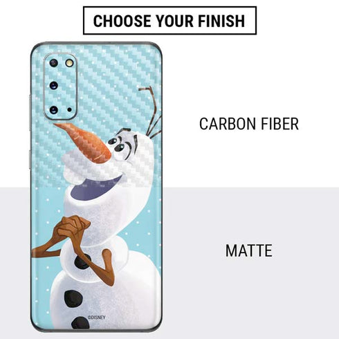Disney Frozen Olaf Polka Dots Galaxy S20 Skin