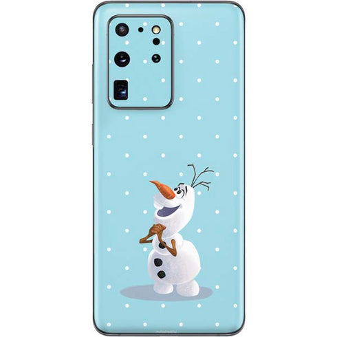 Disney Frozen Olaf Polka Dots Galaxy S20 Ultra 5G Skin