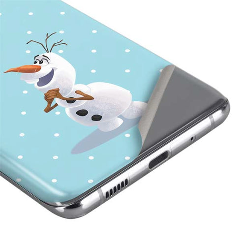Disney Frozen Olaf Polka Dots Galaxy S20 Ultra 5G Skin