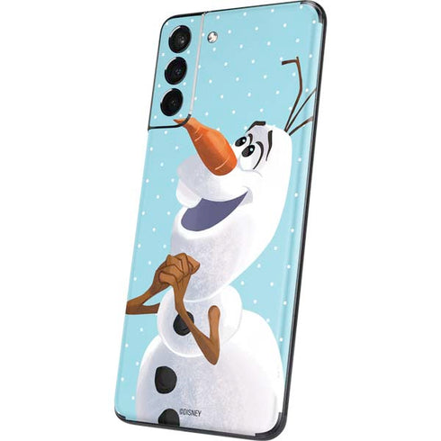Disney Frozen Olaf Polka Dots Galaxy S21 5G Skin
