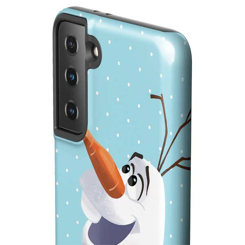 Disney Frozen Olaf Polka Dots Galaxy S21 FE Pro Case