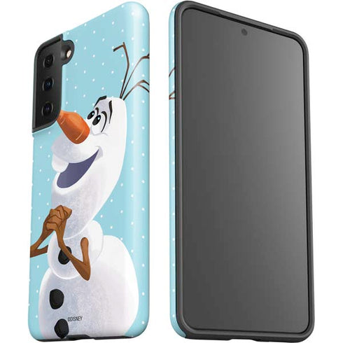 Disney Frozen Olaf Polka Dots Galaxy S21 FE Pro Case