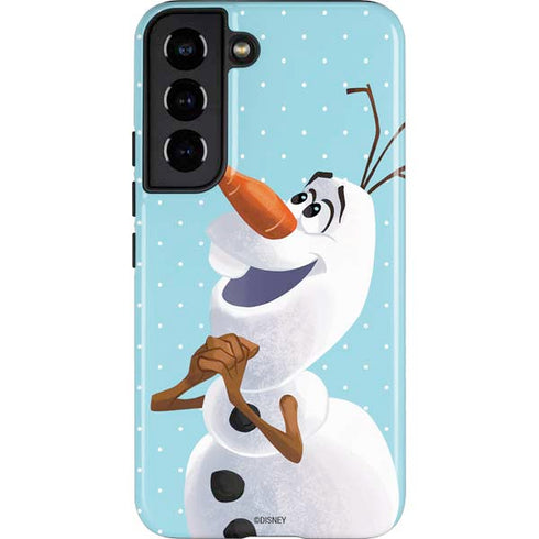 Disney Frozen Olaf Polka Dots Galaxy S22 Pro Case