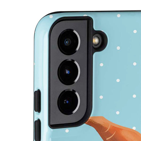 Disney Frozen Olaf Polka Dots Galaxy S22 Pro Case