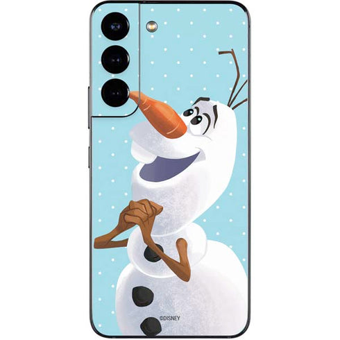 Disney Frozen Olaf Polka Dots Galaxy S22 Skin