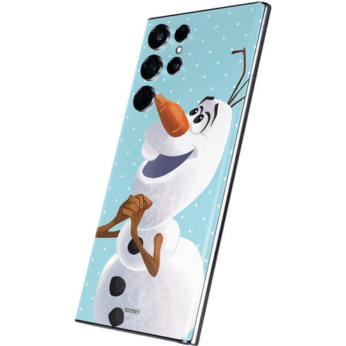 Disney Frozen Olaf Polka Dots Galaxy S22 Ultra Skin