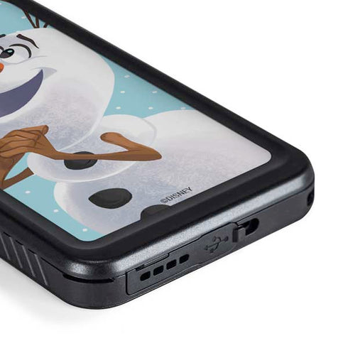 Disney Frozen Olaf Polka Dots Galaxy S23 Plus Waterproof Case