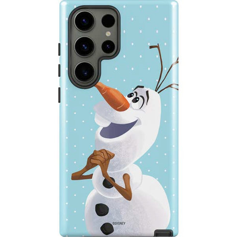 Disney Frozen Olaf Polka Dots Galaxy S23 Ultra Pro Case