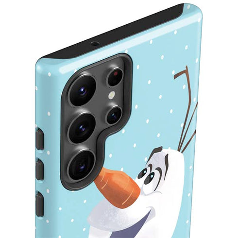 Disney Frozen Olaf Polka Dots Galaxy S23 Ultra Pro Case