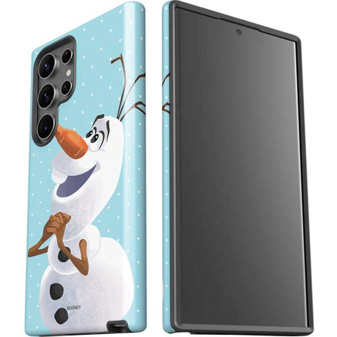 Disney Frozen Olaf Polka Dots Galaxy S23 Ultra Pro Case