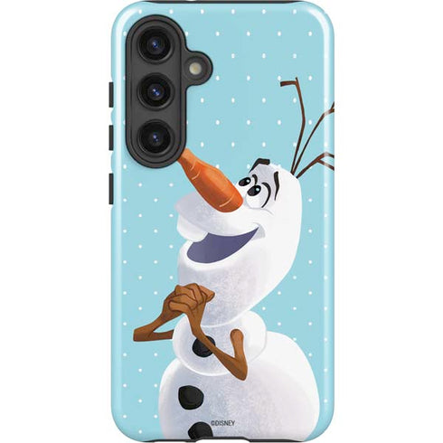 Disney Frozen Olaf Polka Dots Galaxy S25 Impact Case