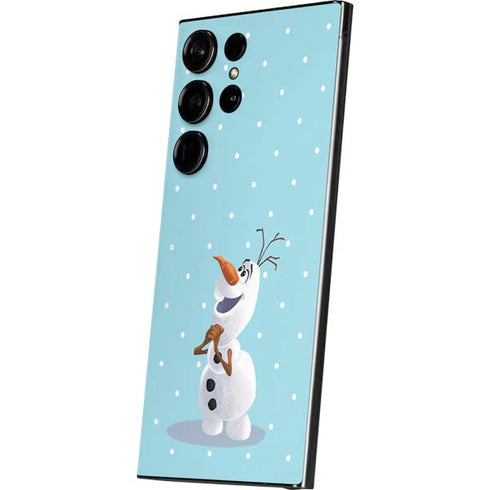 Disney Frozen Olaf Polka Dots Galaxy S25 Ultra Skin