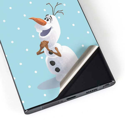 Disney Frozen Olaf Polka Dots Galaxy S25 Ultra Skin