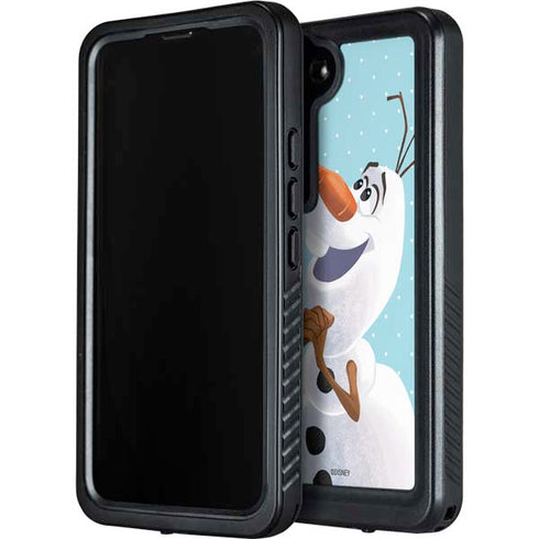 Disney Frozen Olaf Polka Dots Galaxy S24 Waterproof Case