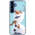 Disney Frozen Olaf Polka Dots Galaxy S25 Plus Clear Case
