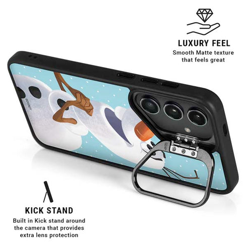 Disney Frozen Olaf Polka Dots Galaxy S26 Kickstand Case
