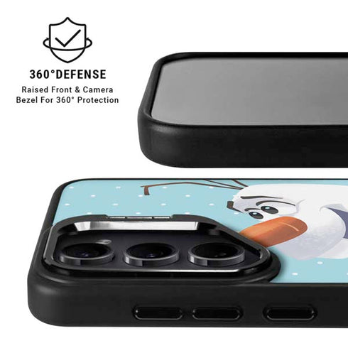 Disney Frozen Olaf Polka Dots Galaxy S26 Plus Kickstand Case