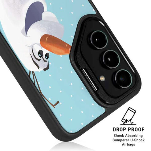 Disney Frozen Olaf Polka Dots Galaxy S26 Ultra Kickstand Case