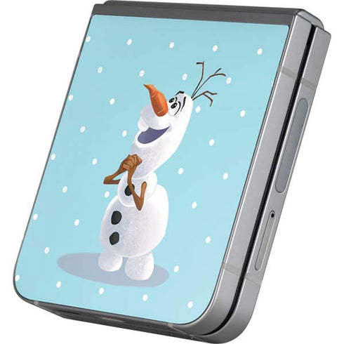 Disney Frozen Olaf Polka Dots Galaxy Z Flip6 Skin