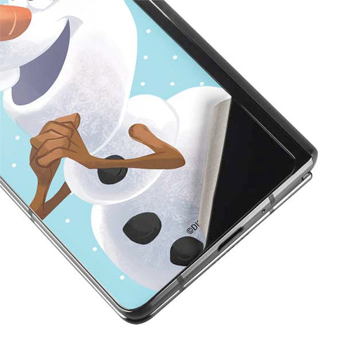 Disney Frozen Olaf Polka Dots Galaxy Z Fold2 5G Skin