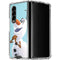 Disney Frozen Olaf Polka Dots Galaxy Z Fold4 5G Clear Case