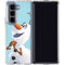 Disney Frozen Olaf Polka Dots Galaxy Z Fold5 5G Clear Case