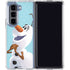 Disney Frozen Olaf Polka Dots Galaxy Z Fold5 5G Clear Case
