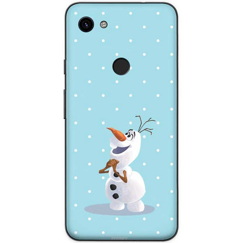 Disney Frozen Olaf Polka Dots Google Pixel 3a XL Skin