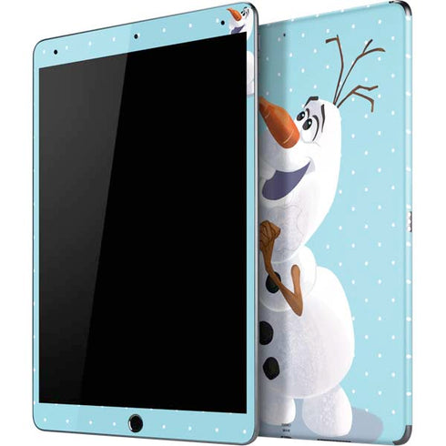 Disney Frozen Olaf Polka Dots iPad Skins