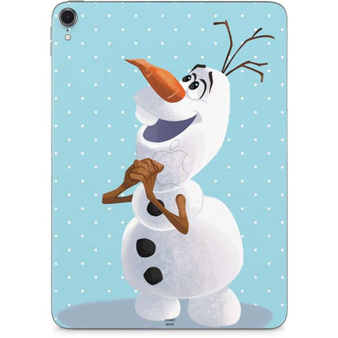 Disney Frozen Olaf Polka Dots Apple iPad Pro Skin
