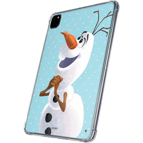 Disney Frozen Olaf Polka Dots iPad Pro 11in (2024) Clear Case