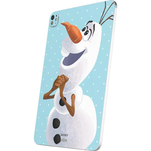 Disney Frozen Olaf Polka Dots iPad Pro 13in M4 (2024) Skin